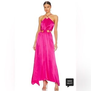 Pink Elliatt silk dress